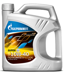 Масло моторное полусинтетическое gazpromneft super 10w-40 4 Л. 4650063110749 - GAZPROMNEFT 4650063110749