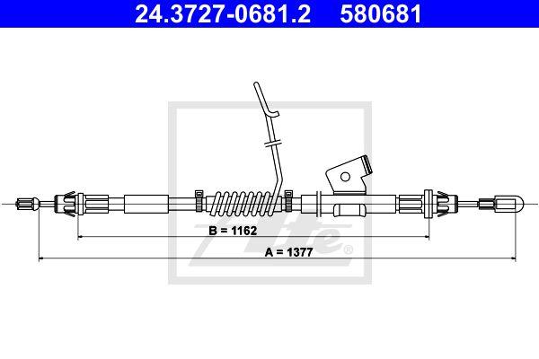 Cable - ATE 24.3727-0681.2