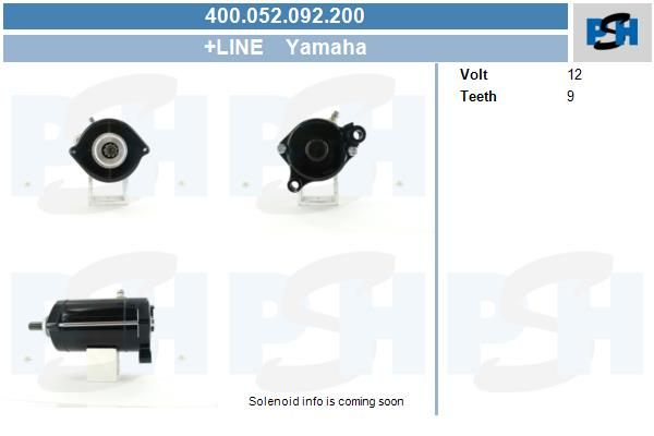 Starter - BV PSH 400.052.092.200