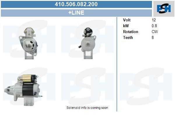 Starter - BV PSH 410.506.082.200