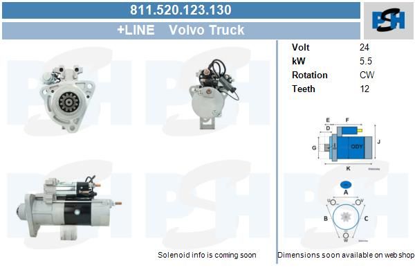 Starter - BV PSH 811.520.123.130