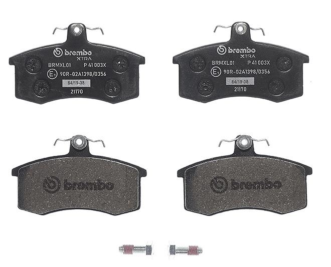 Колодки тормозные дисковые Xtra | перед | - Brembo P 41 003X