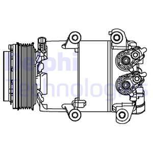 Compressor - Delphi CS20466