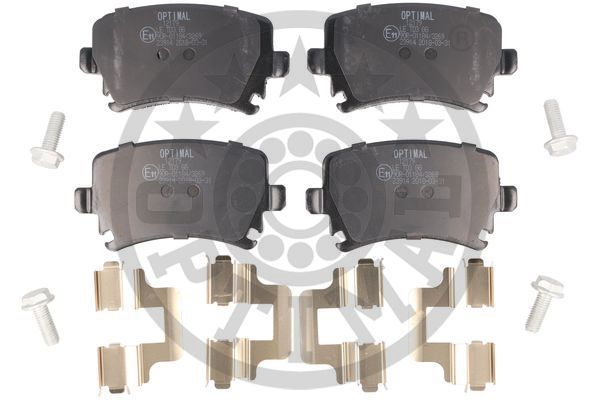 Brake Pad Set | зад | - Optimal BP-12179