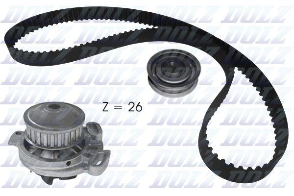 Комплект ГРМ с помпой - Dolz KD122