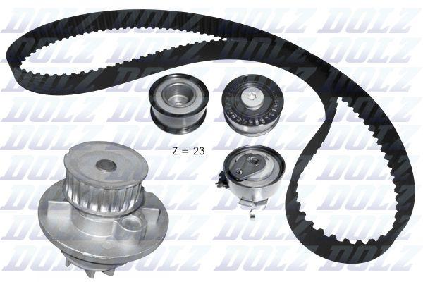Комплект ГРМ с помпой - Dolz KD132