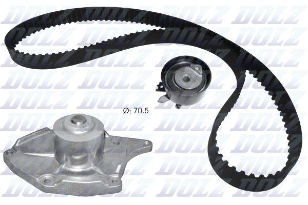 Комплект ГРМ с помпой - Dolz KD133