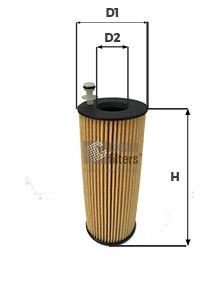 Фильтр масляный вставка - Clean Filters ML4552