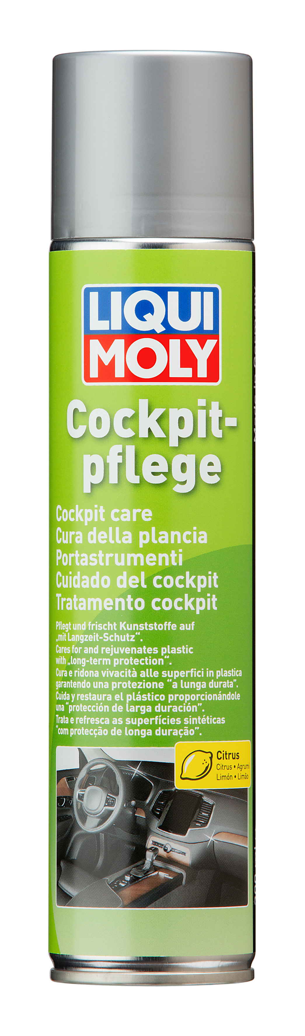 Средство для ухода за пластиком (лимон) Cockpit Pflege Citrus, 300мл - Liqui Moly 1599