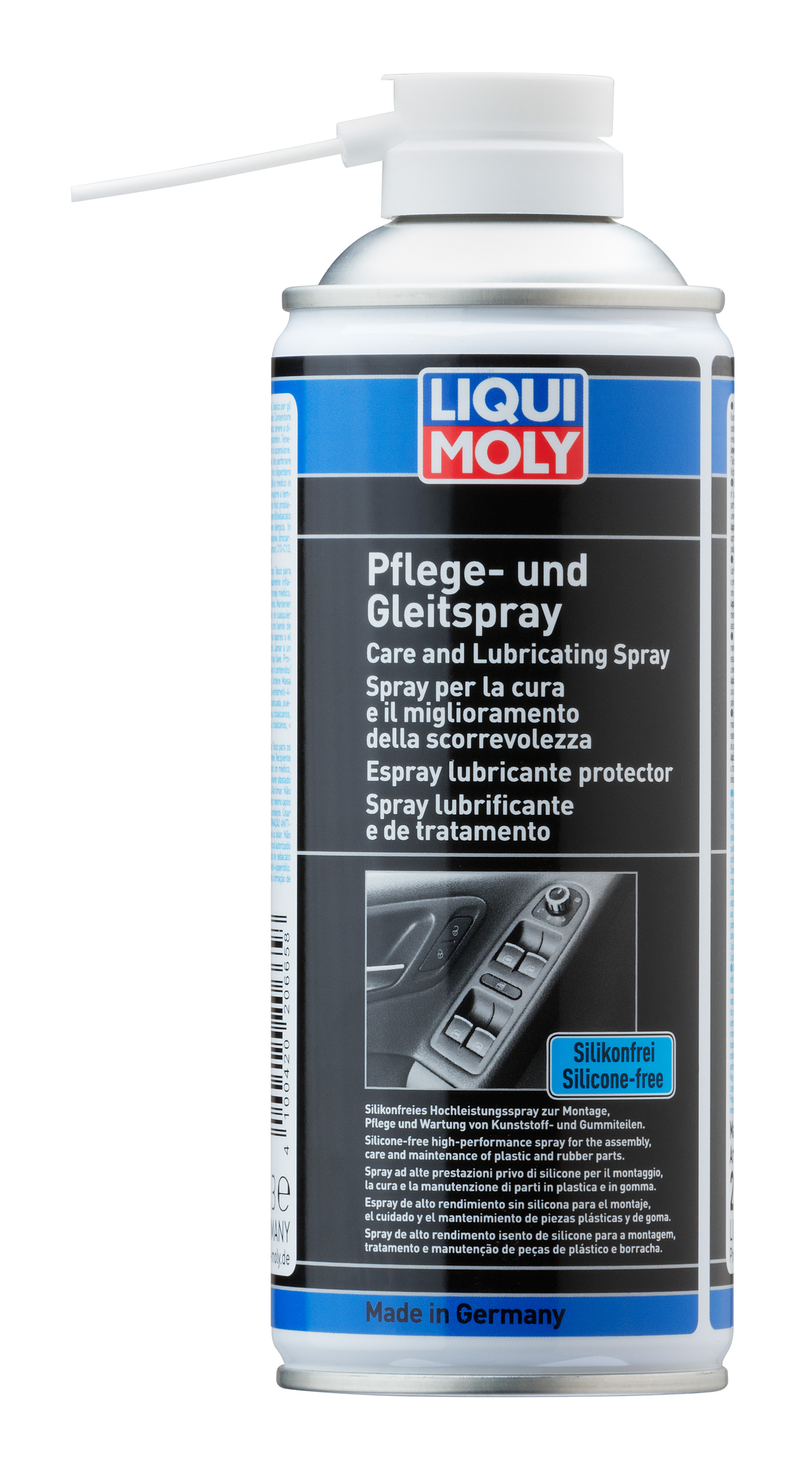 Спрей глянцевый для ухода за пластмассами Pflege-und Gleispray, 400мл - Liqui Moly 20665