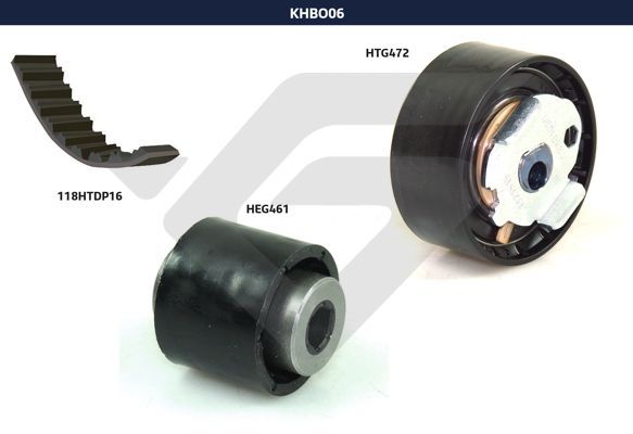 Water Pump-/Timing Belt Set - Hutchinson KHBO 06