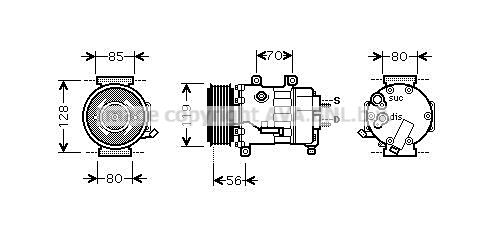 Compressor - AVA CNAK256