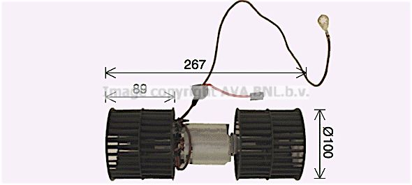Electric Motor - AVA FD8652