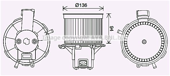 Electric Motor - AVA FT8465