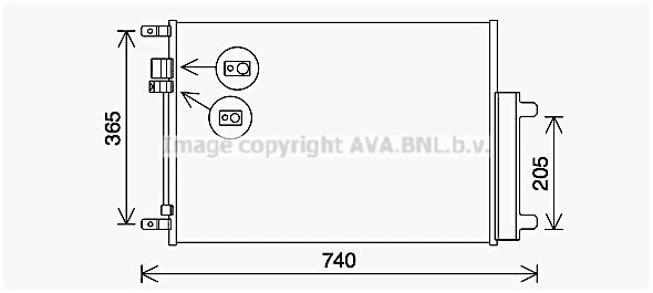 Condenser - AVA JE5077D