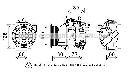 Compressor - AVA TOAK618