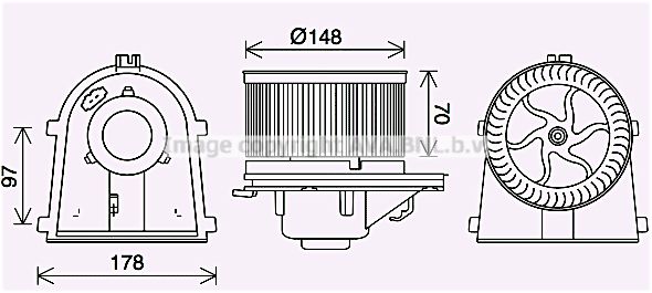 Electric Motor - AVA VN8408