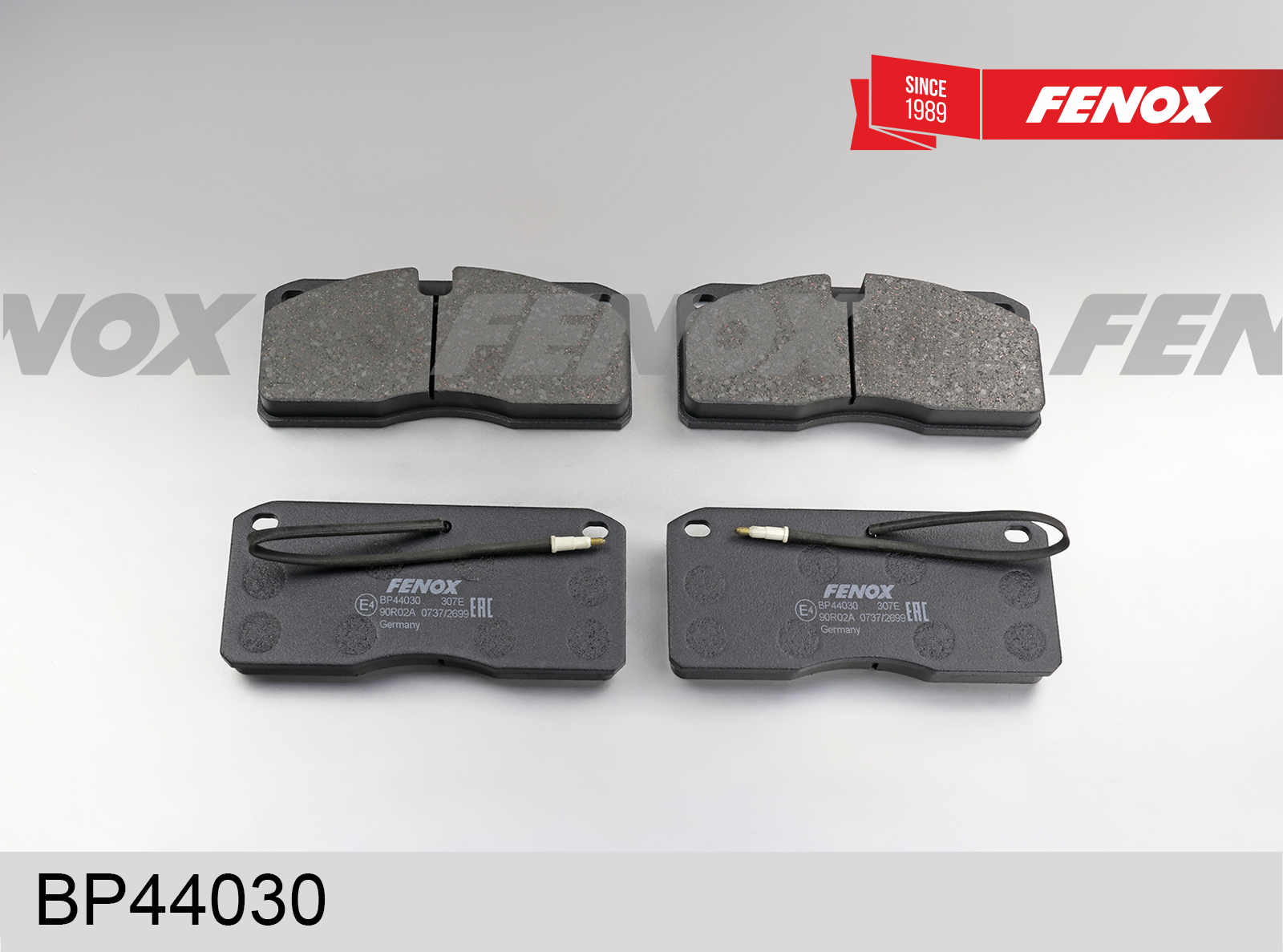 Колодки тормозные дисковые | перед/зад прав/лев | HCV - Fenox BP44030