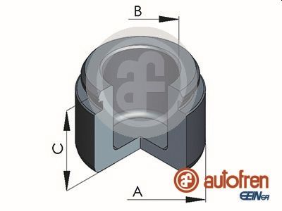 Суппорт тормозной  | перед | - Seinsa Autofren D025566