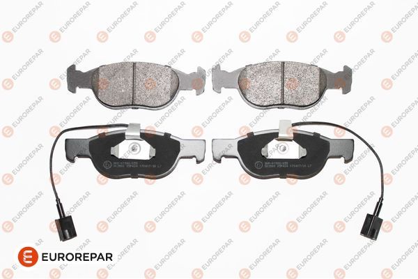 Brake Pad Set | перед | - EUROREPAR 1617260080