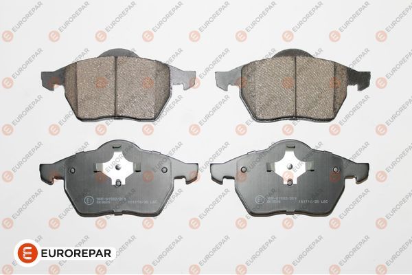 Колодки тормозные дисковые - EUROREPAR 1617260680