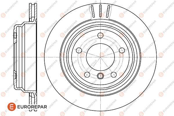 Brake Disc | зад | - EUROREPAR 1618880780