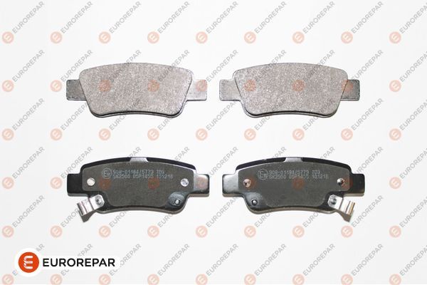 Brake Pad Set | перед | - EUROREPAR 1619791780