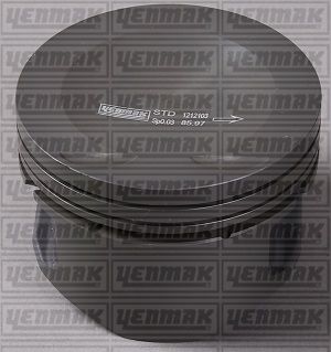 Поршень ДВС с кольцами - YENMAK 31-03818-000