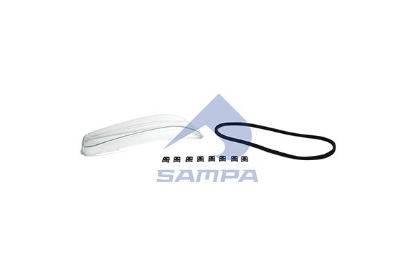 Стекло основной фары HCV - SAMPA 204.449
