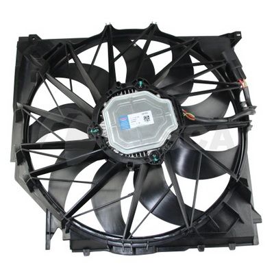 Вентилятор радиатора (600Watt- 490mm) / BMW X3 (e83) 2.0-3.0 04~ - OSSCA 38760