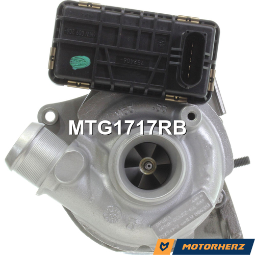 Турбокомпрессор оригинальный восстановленный - Motorherz MTG1717RB