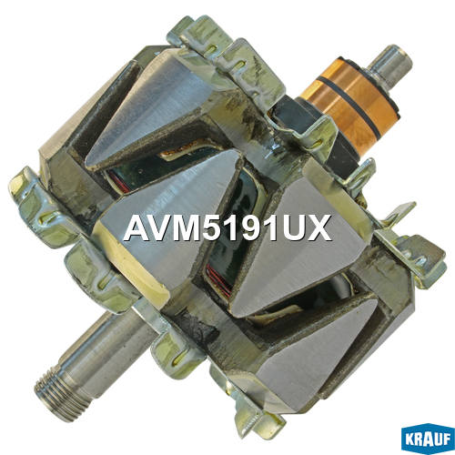 Ротор генератора (зп 10, коллектор 26.6) - Krauf AVM5191UX