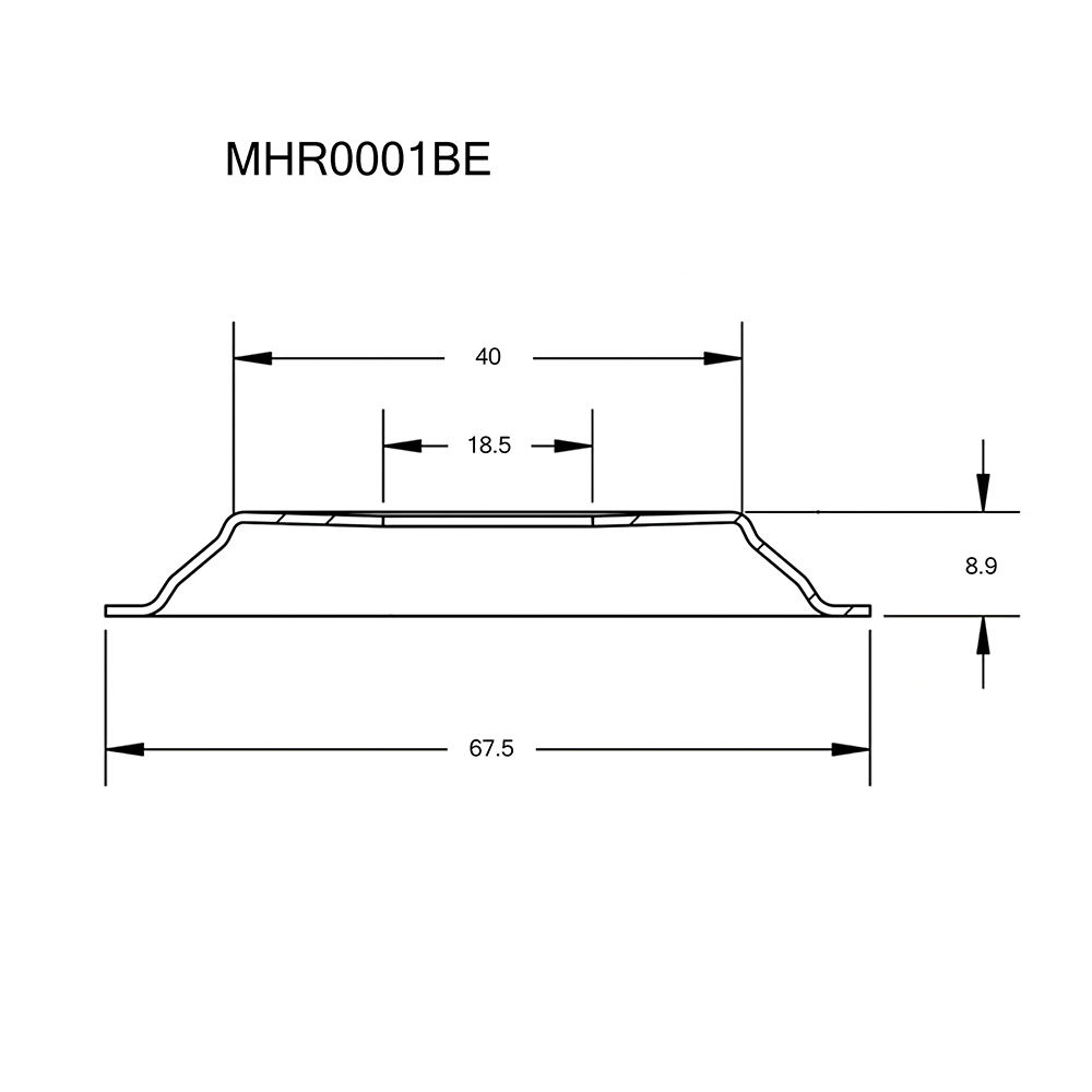 Тепловой отражатель турбокомпрессора - Krauf MHR0001BE