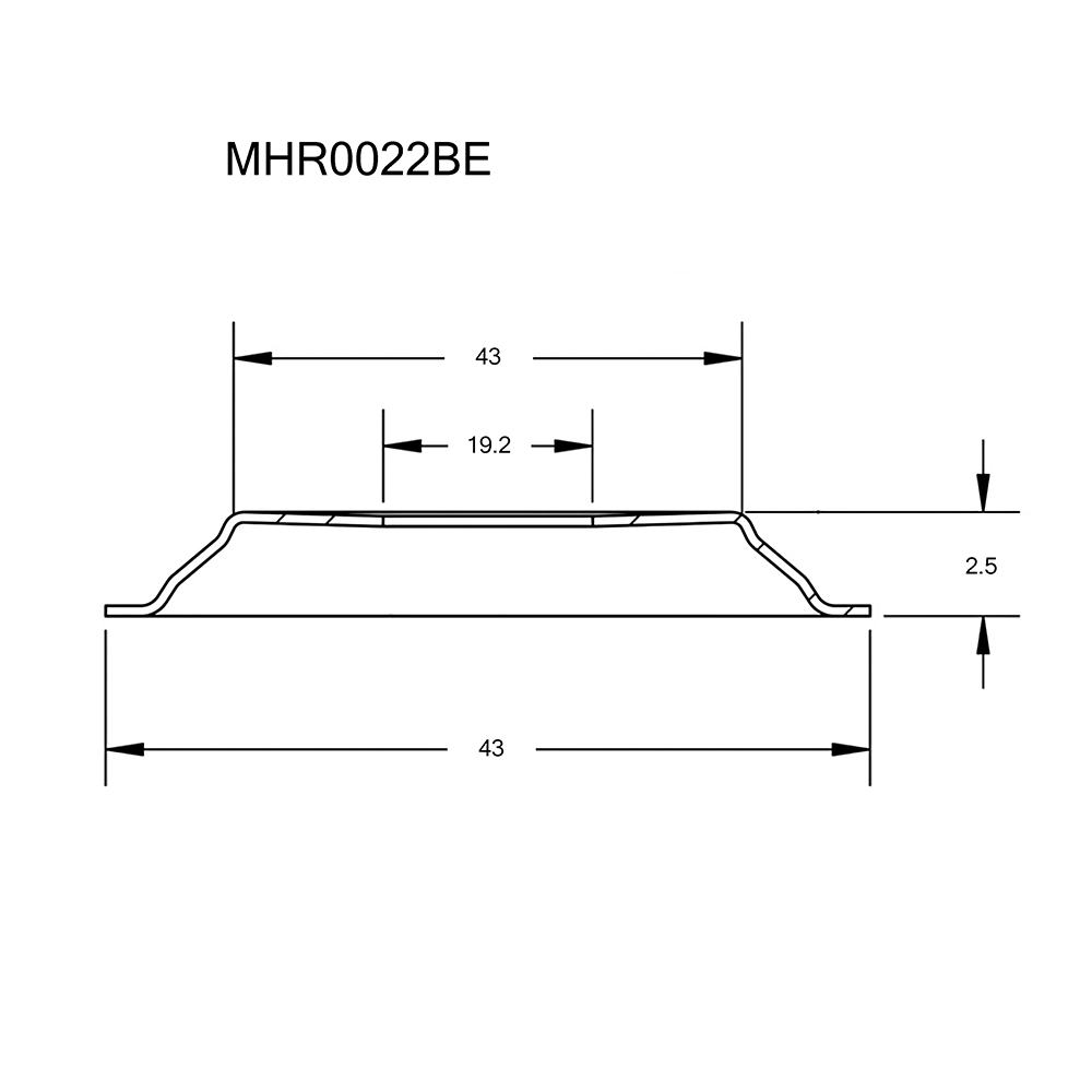 Тепловой отражатель турбокомпрессора - Krauf MHR0022BE