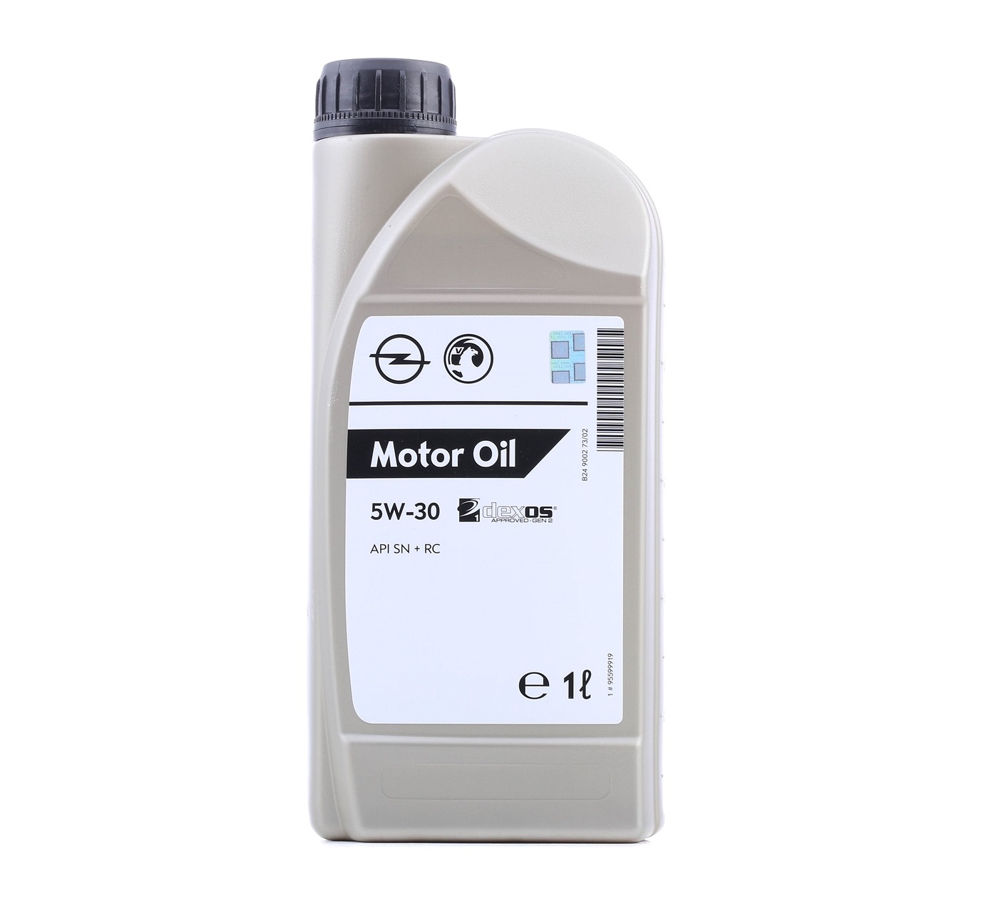 Масло синтетическое 5w30 dexos1 API SN RC Gen. 2 (1 Liter) - Opel 95599919