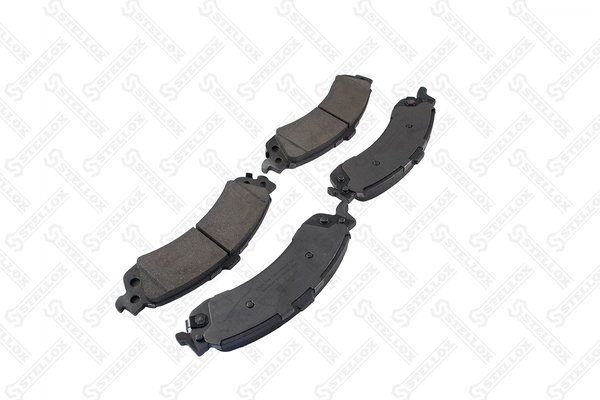 Колодки диск.з. с антискр.пл. Chevrolet | перед | - Stellox 000 204B-SX