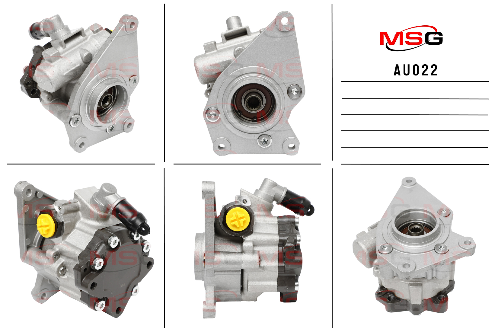 Насос ГУР новый audi R8 / Spider 2007-2015, Lamborghini Gallardo 2003- - MSG AU022