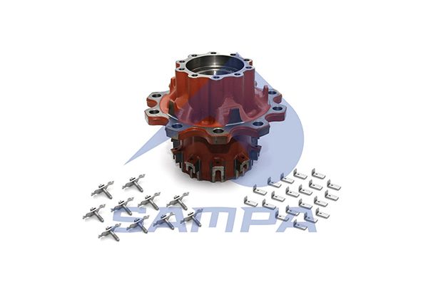 Ступица колеса HCV - SAMPA 051.166/2-F