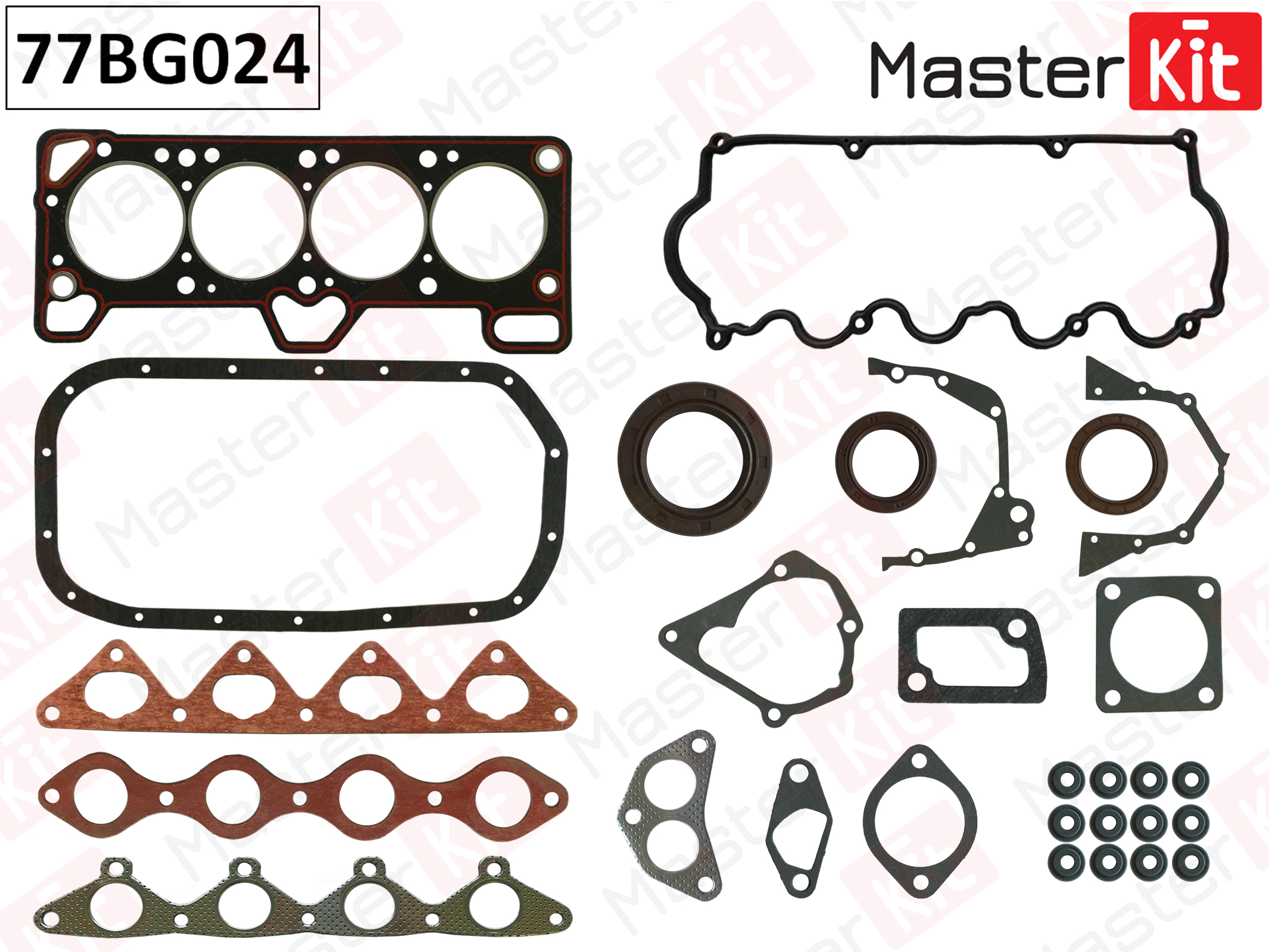 Комплект прокладок головки блока цилиндров - Master KiT 77BG024