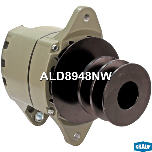 Генератор cо шкивом 2 ручья - Krauf ALD8948NW
