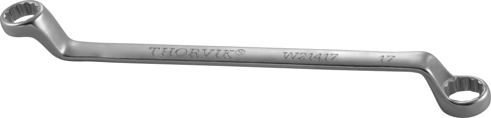 Ключ гаечный накидной изогнутый серии arc, 24х27 мм - Thorvik W22427