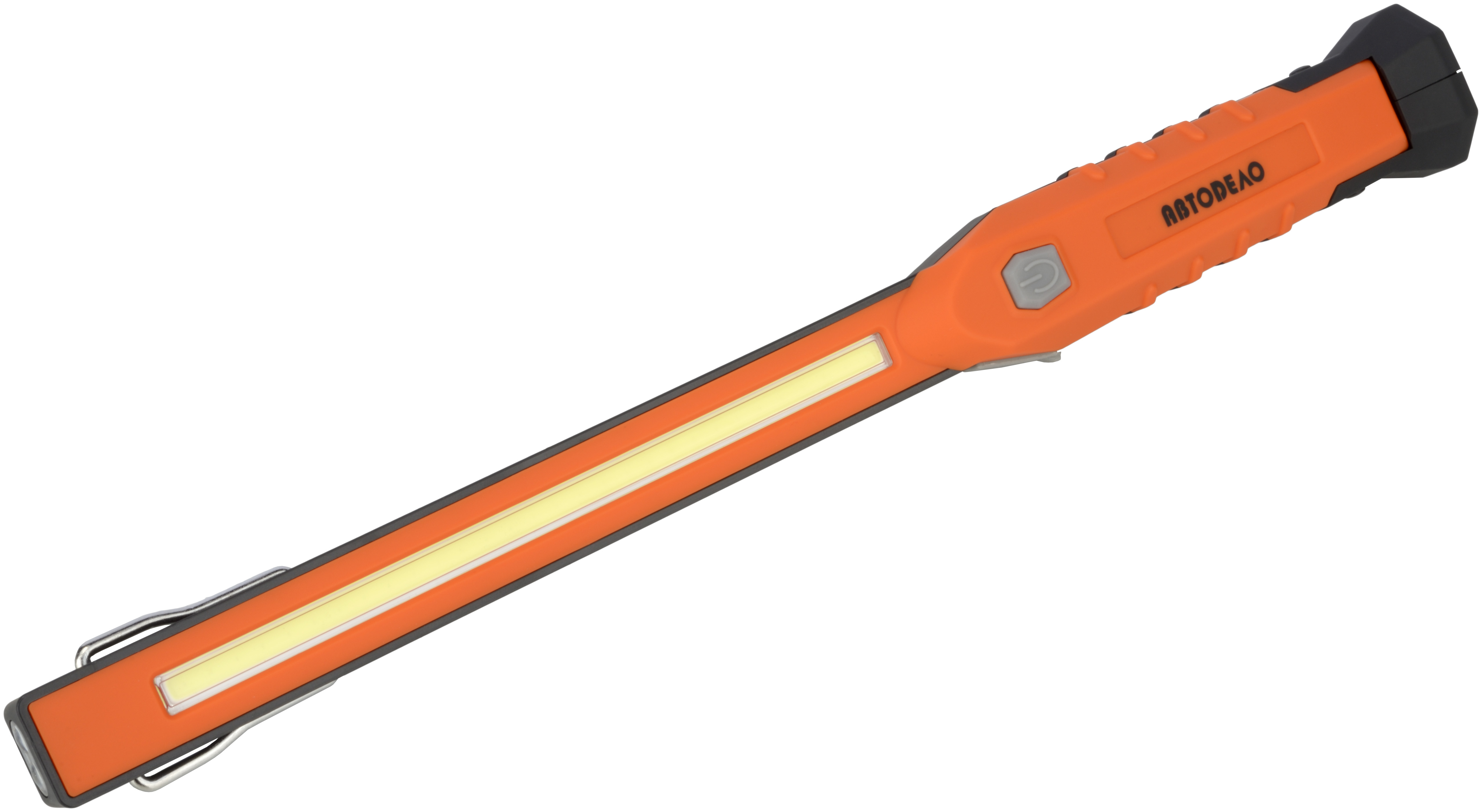 Фонарь светодиодный инспекционный с магнитом 3W cob+1w led, 300Lm, Li-ion 1800mAh - АвтоДело 44306