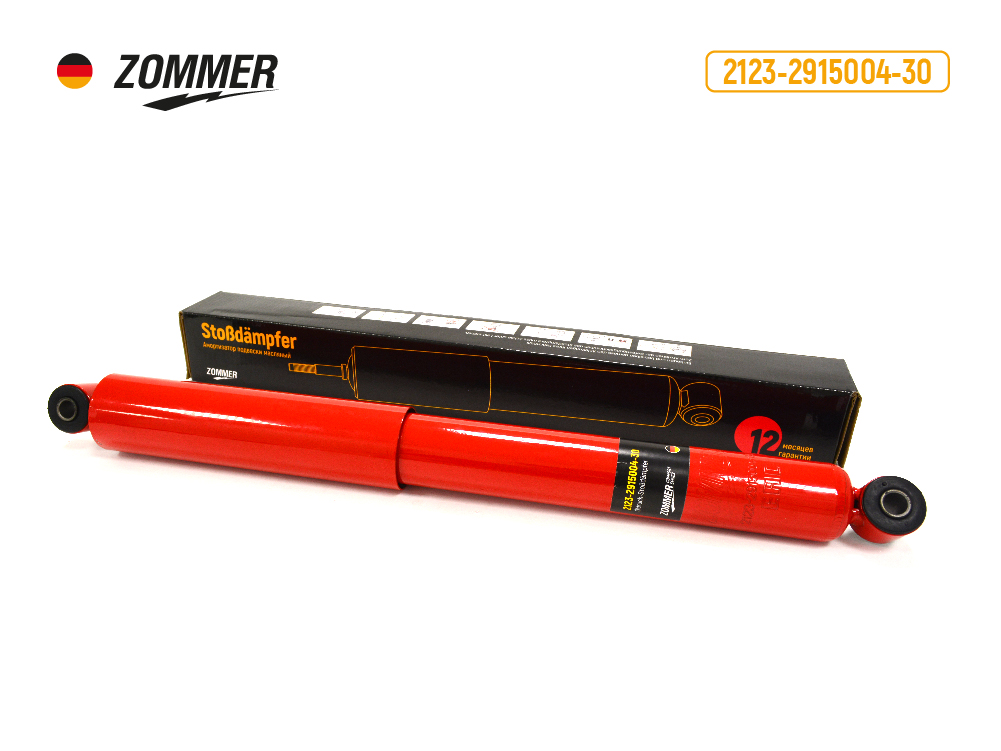 Амортизатор подвески 2123 зад масл () - Zommer 2123291500430