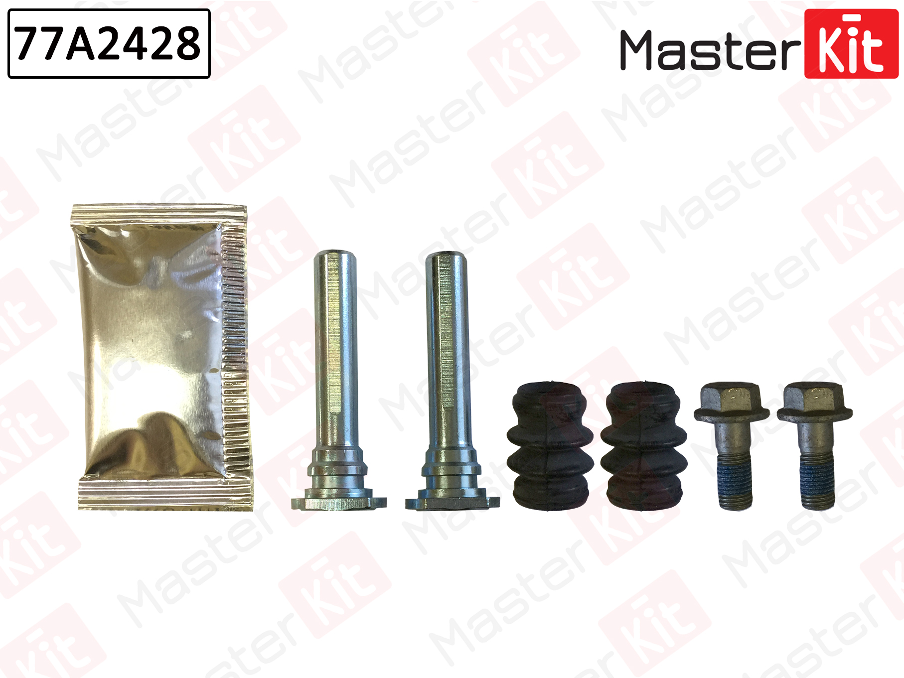 Ремкомплект направляющих тормозного суппорта - Master KiT 77A2428