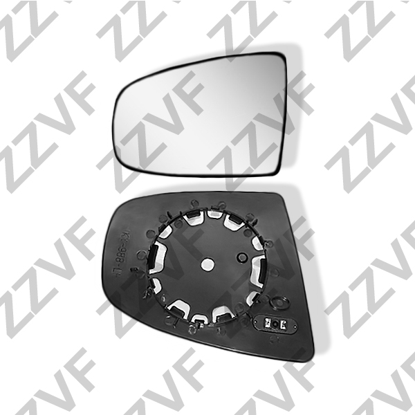 Зеркальный элемент асферический с обогревом левый (L) BMW X5 2006-... X6 2008-... - ZZVF ZVBM1118L