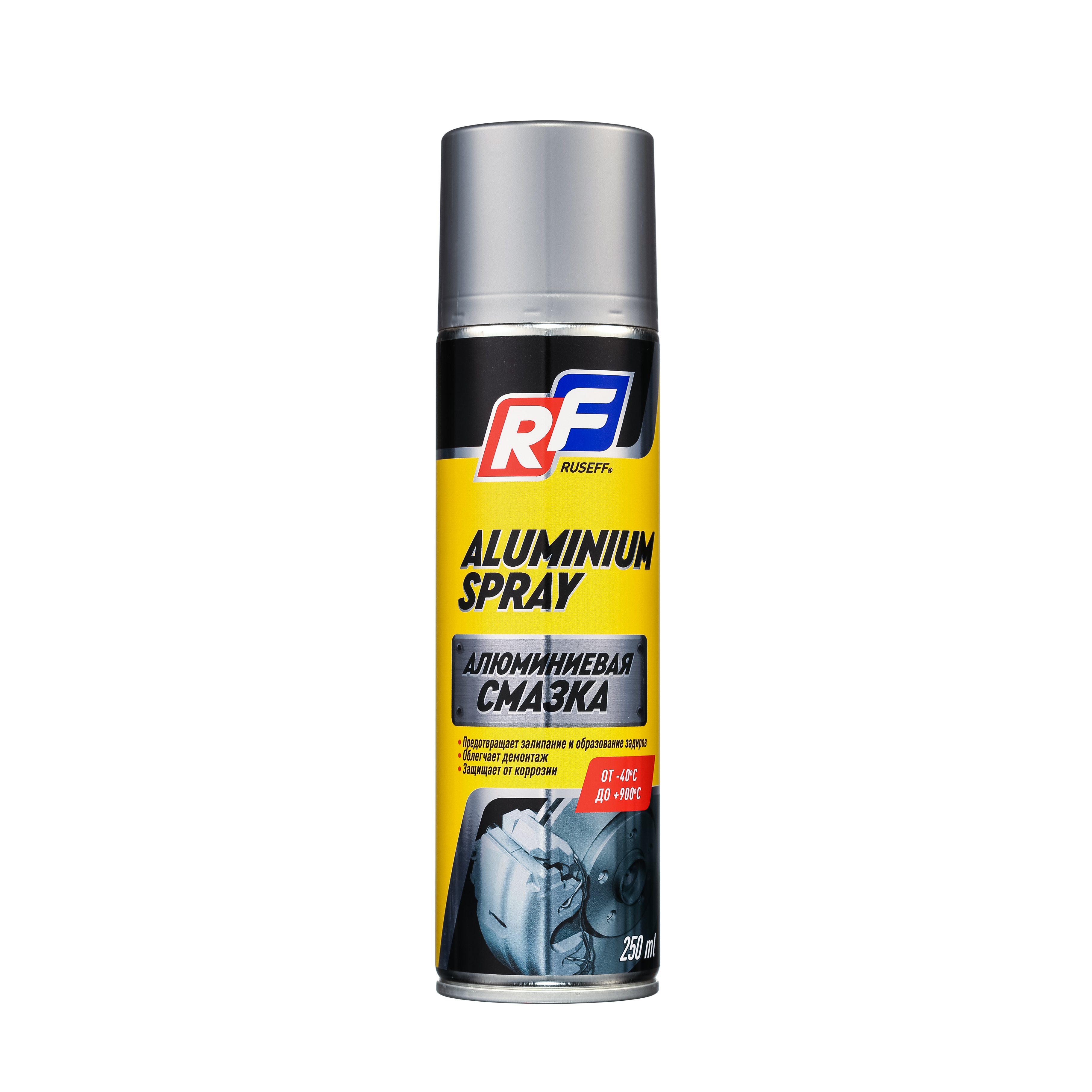 Алюминиевая смазка 250 мл (аэрозоль/баллон 335 мл) - RUSEFF 16473N
