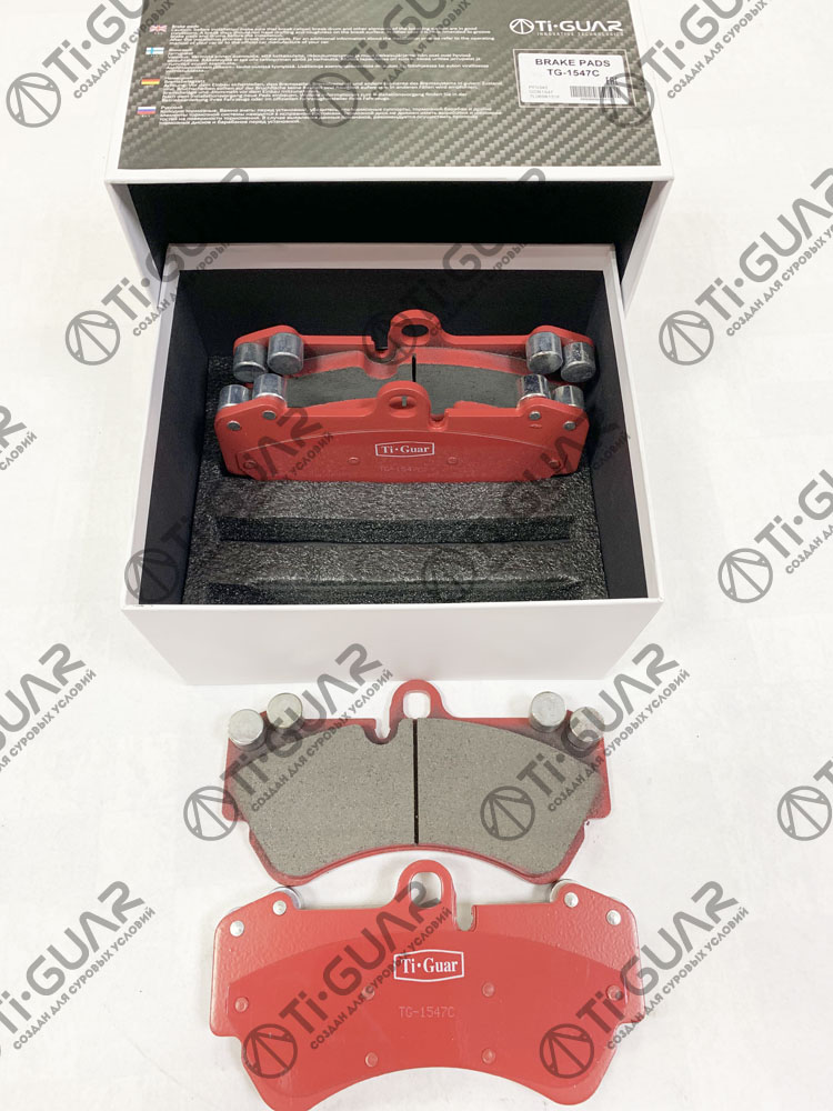 Тормозные колодки tg-1547c/pn0345 (керамика)* Ti·GUAR - Ti-Guar TG1547C