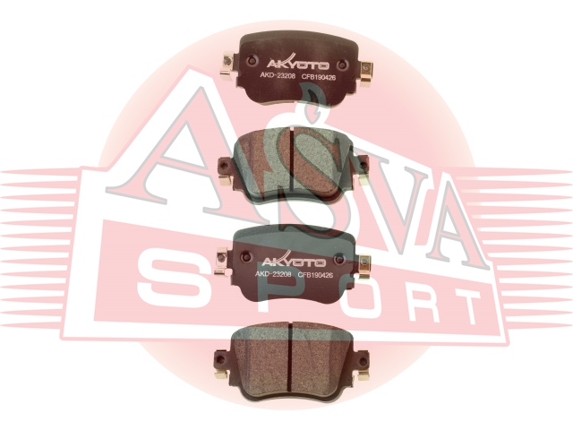 Колодки тормозные задние - Akyoto AKD-23208