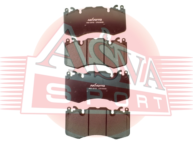 Колодки тормозные дисковые передние - Akyoto AKD-25103