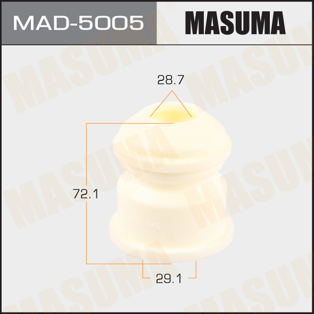 Отбойник амортизаторов - Masuma MAD5005